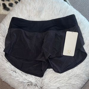 NWT Lululemon Speed Up 2.5 Inch Short Size 6